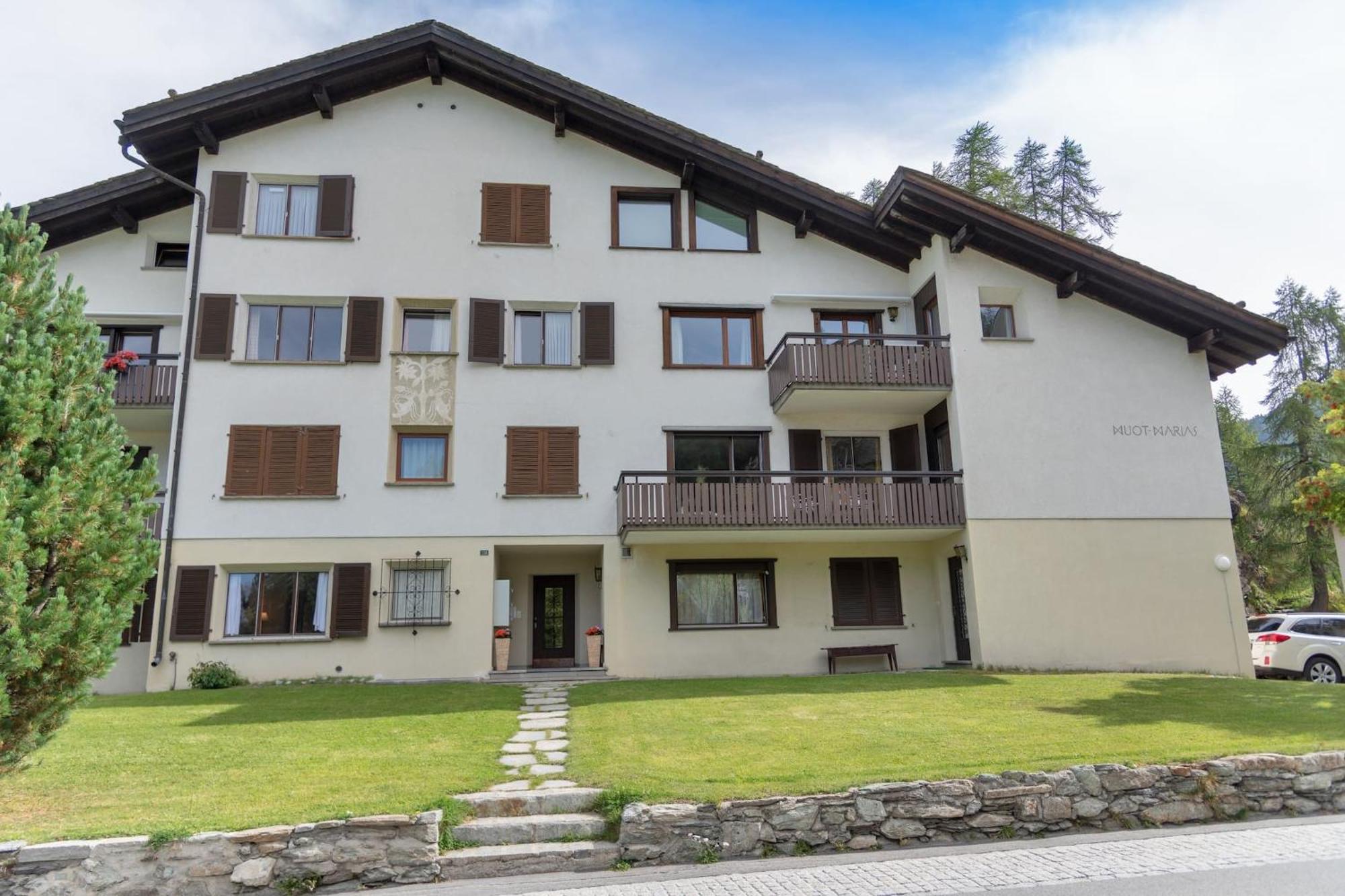 Apartament Chesa Muot Marias - Sils Zewnętrze zdjęcie